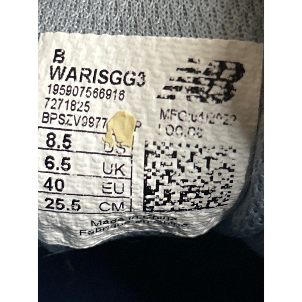 New Balance Grey Blue Fresh Foam Arishi Sneakers Womens 8.5 - Picture 4 of 10